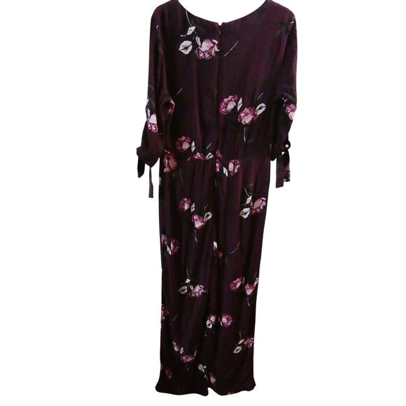 Wild Fable Women's Medium Plum Jump Suit Rayon Lightweight Business - Picture 4 of 5